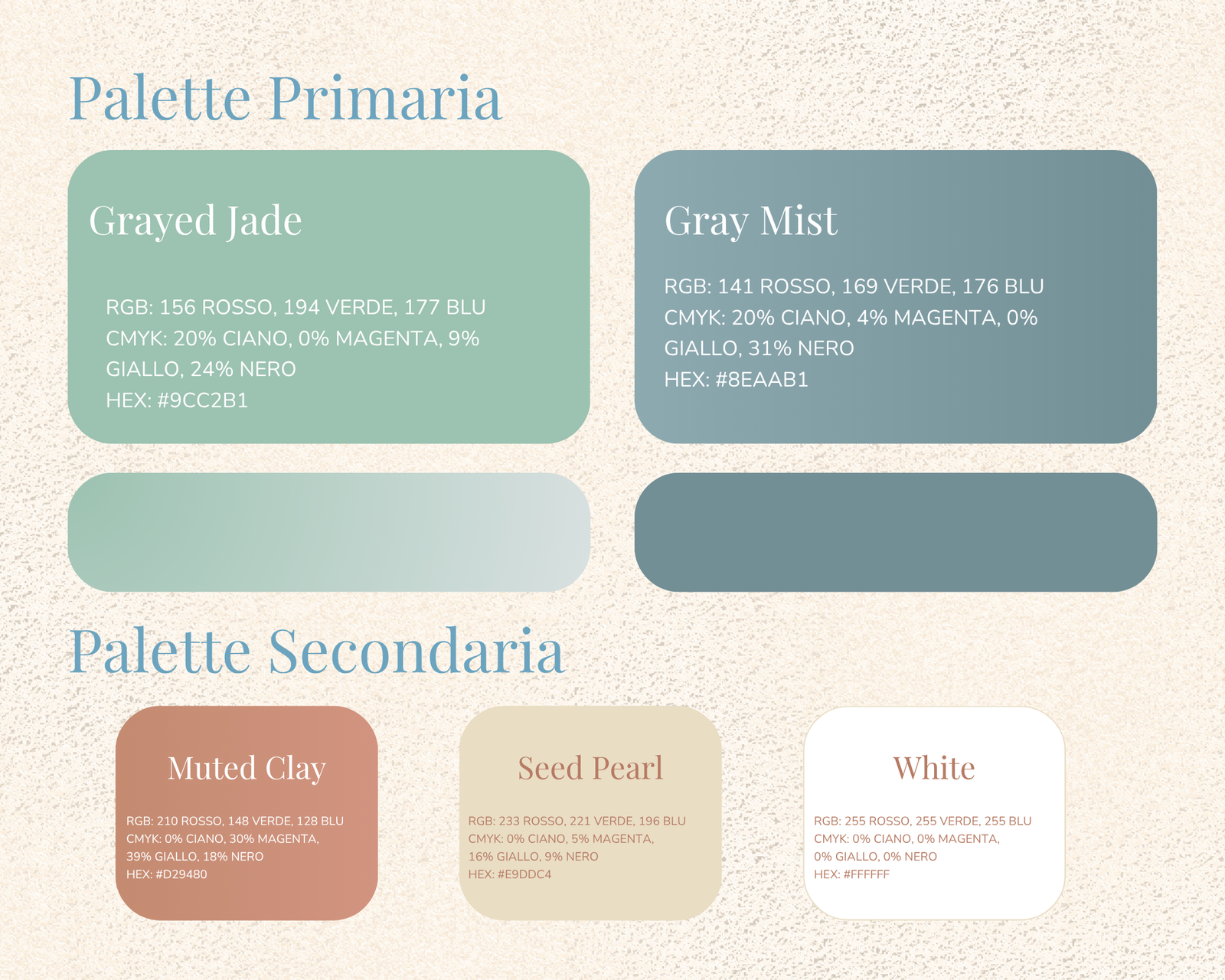 Palette Proposta